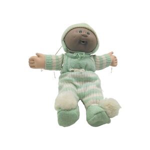 Rare 1982 Cabbage Patch Doll Upside Down Reverse Double Signature Bald DH 122 OK